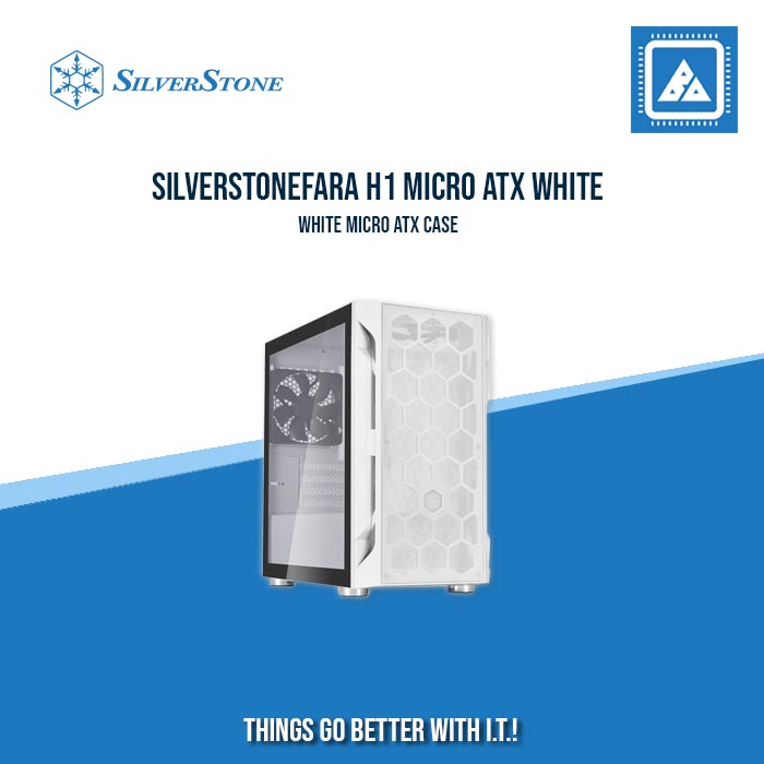 SILVERSTONE FARA H1 MICRO ATX CASE WITH TEMPERED GLASS WINDOW BLACK|WHITE SILVERSTONE FARA H1 MICRO ATX CASE WITH TEMPERED GLASS WINDOW BLACK|WHITE